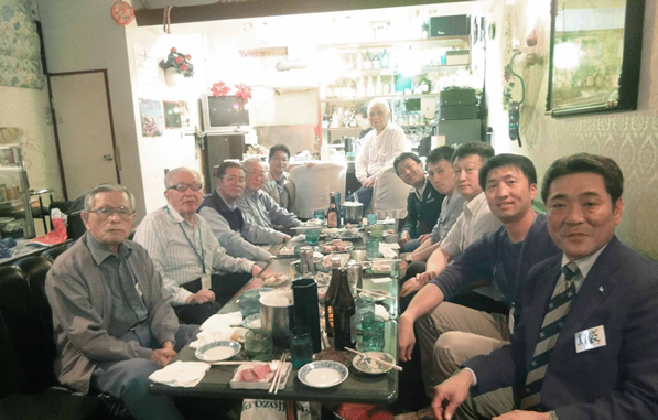 当航空自衛隊那覇基地所属の若きパイロットとの親睦会