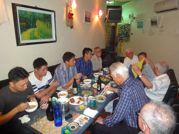 当航空自衛隊那覇基地所属の若きパイロットとの親睦会②