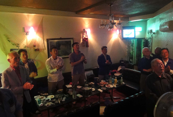 最後に「同期の桜」の合唱②