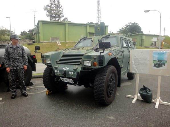 会場周辺での展示③