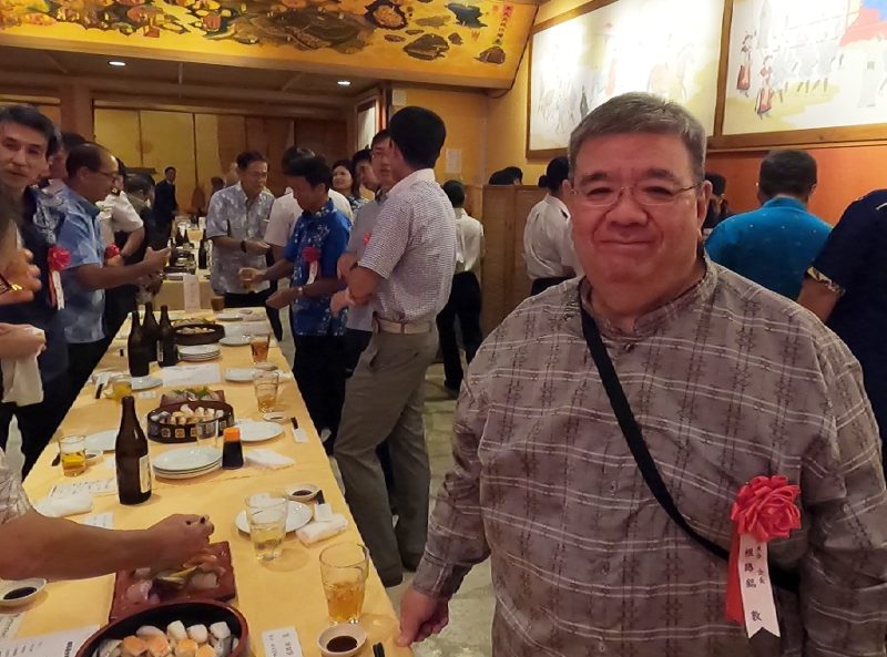 当会根路銘会長