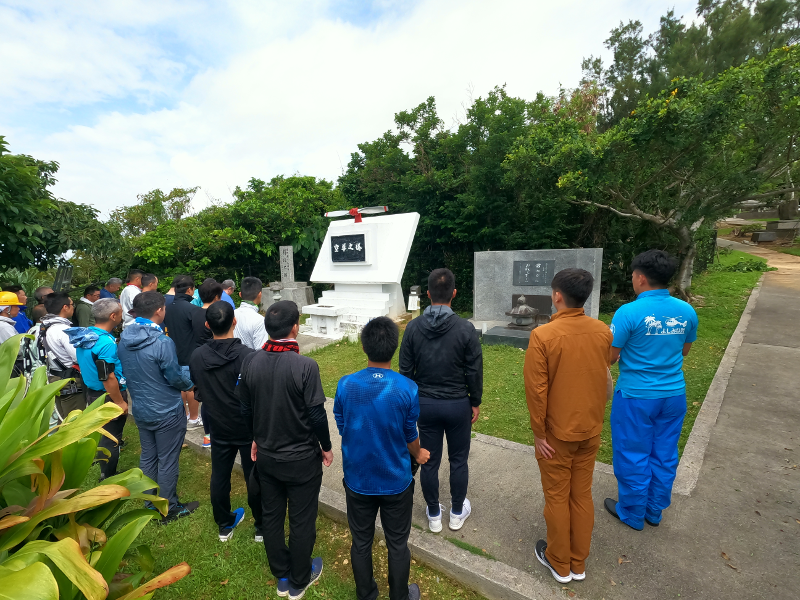 令和6年5月11日 慰霊碑の清掃活動②