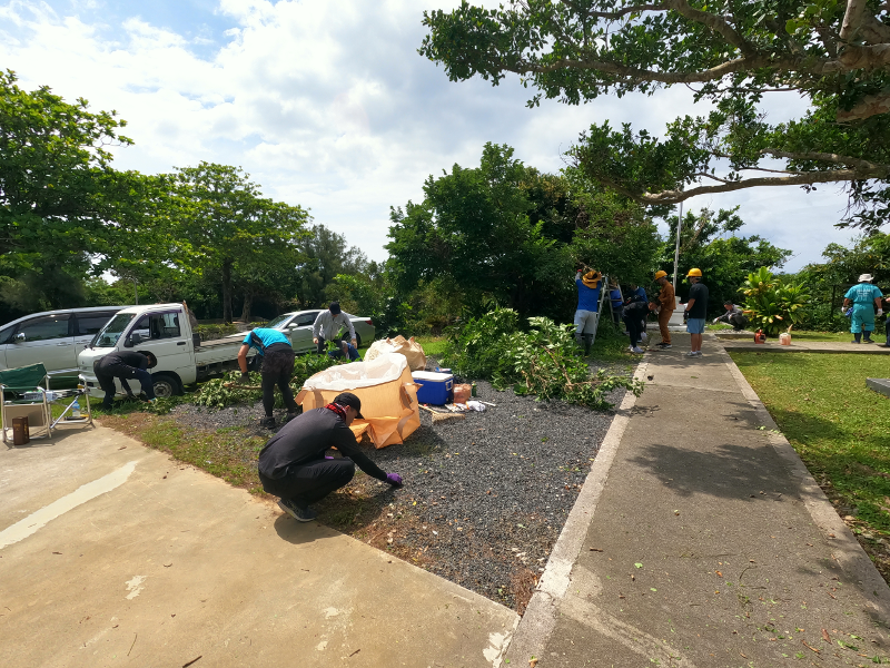 令和6年5月11日 慰霊碑の清掃活動⑥