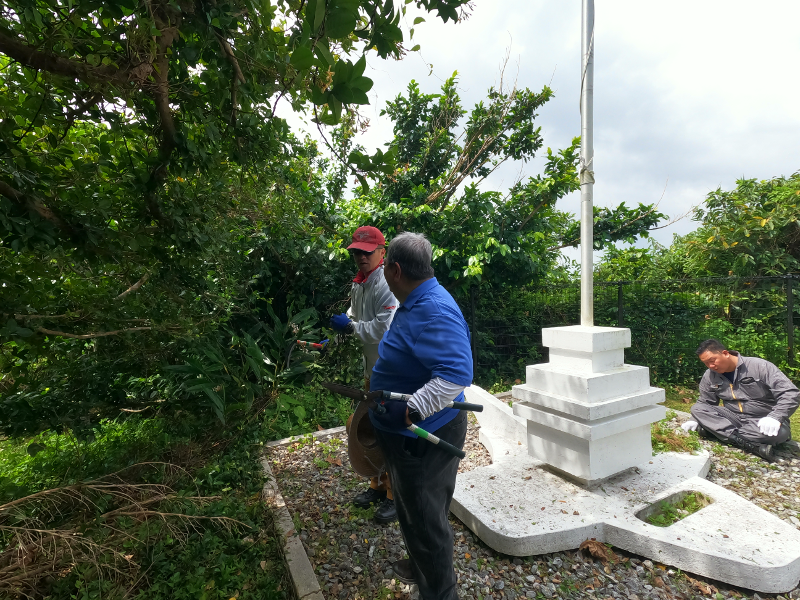 令和6年5月11日 慰霊碑の清掃活動⑫
