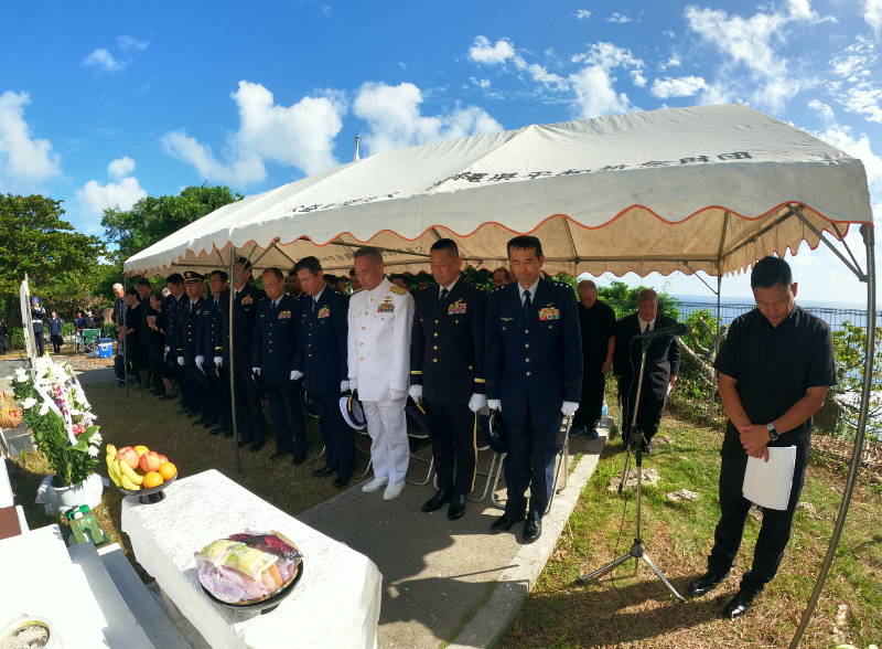 令和6年度慰霊祭　黙祷
