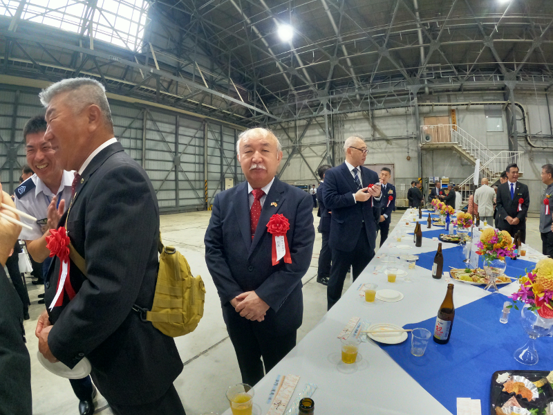 沖縄海友会門馬 規雄会長