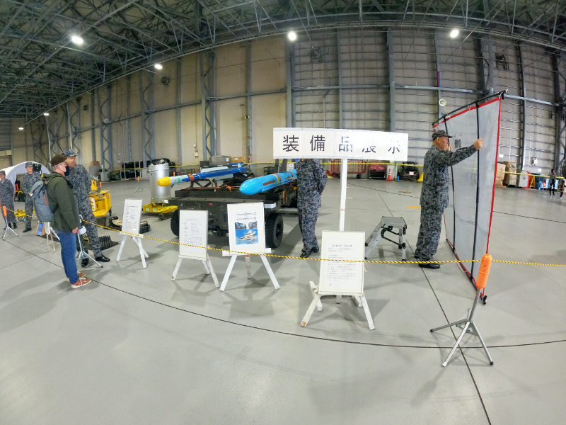 第9航空団武器小隊における装備品展示