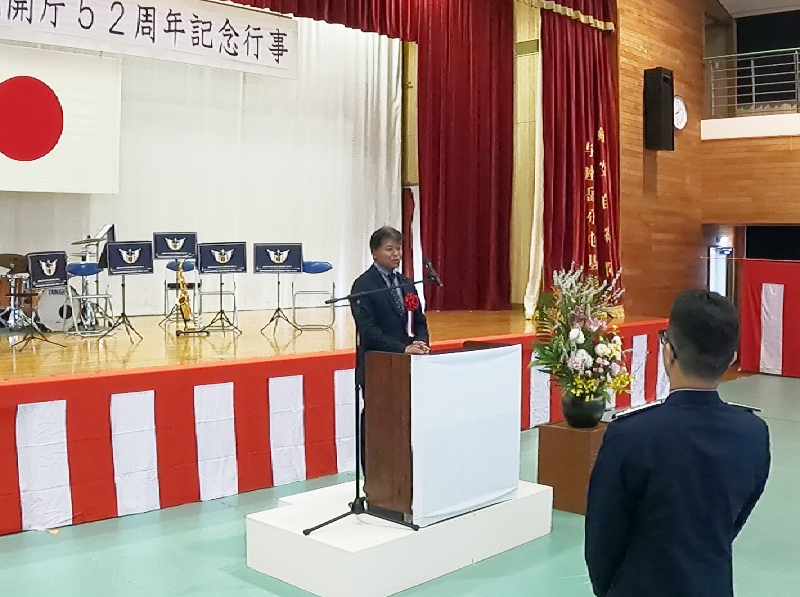 令和7年3月15日 与座岳分屯基地開庁５２周年記念式典及び祝賀会⑥