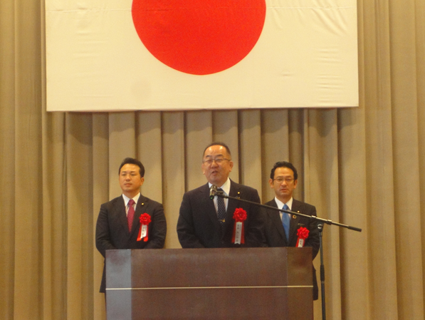 国会議員の方々の挨拶②