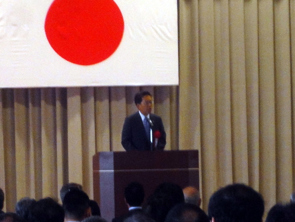 宮城衆議議員の挨拶