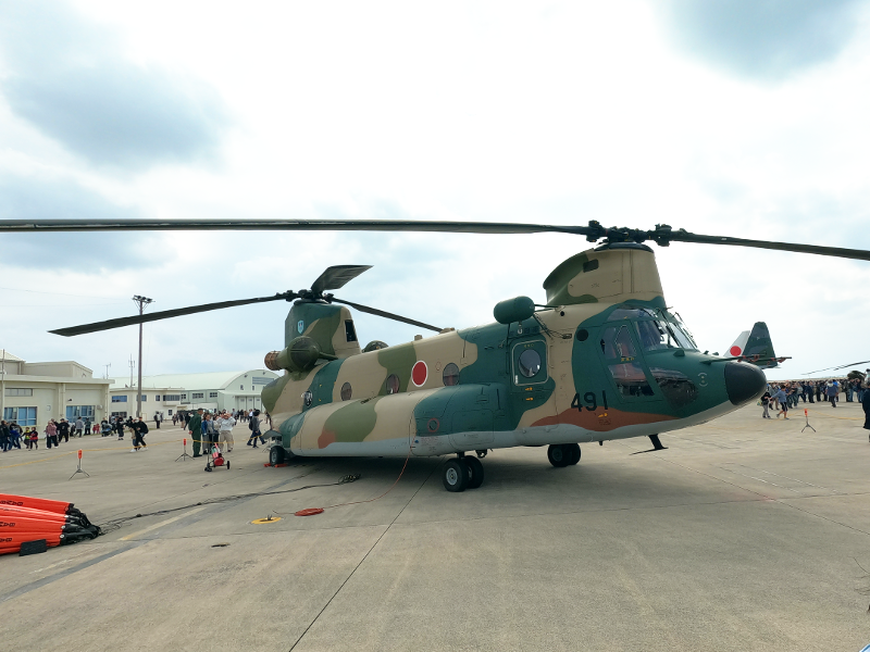 CH-47J展示